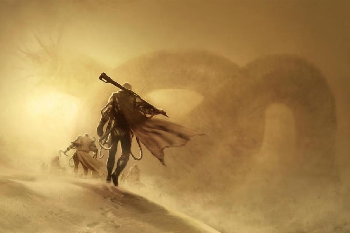 Dune fan art by Henrik Sahlström